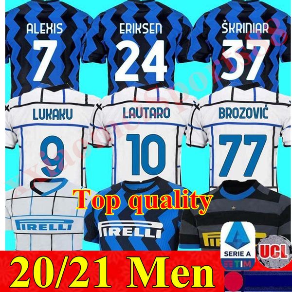 eriksen lukaku lautaro skriniar inter 2020 2021 home away milan soccer jersey sensi barella jersey 20 21 football shirts men sets uniform, Black;yellow
eriksen lukaku lautaro skriniar inter 2020 2021 home away milan soccer jersey sensi barella jersey 20 21 football shirts men sets uniform, Black;yellow