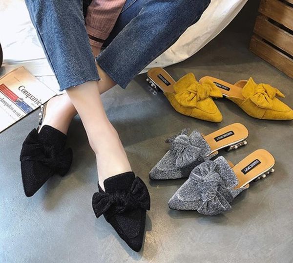 quality new summer cool slipper metal bottom popular style half support outdoor wear slipper female pointed flat shoes, Black
quality new summer cool slipper metal bottom popular style half support outdoor wear slipper female pointed flat shoes, Black