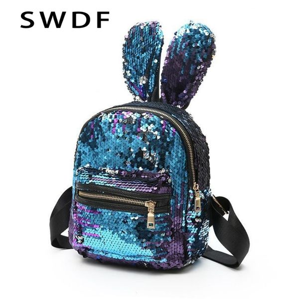 swdf women laser backpacks solid rabbit ears school bag for teenage girls pu leather waterproof backpack travel bag, Black;red
swdf women laser backpacks solid rabbit ears school bag for teenage girls pu leather waterproof backpack travel bag, Black;red