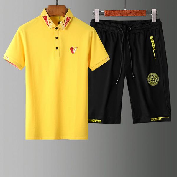 men running hedging summer fahion new tracksuit buttoned lapel/ small round neck male t-shirt+shorts mens suit clothing fashion jogger sport, Gray
men running hedging summer fahion new tracksuit buttoned lapel/ small round neck male t-shirt+shorts mens suit clothing fashion jogger sport, Gray