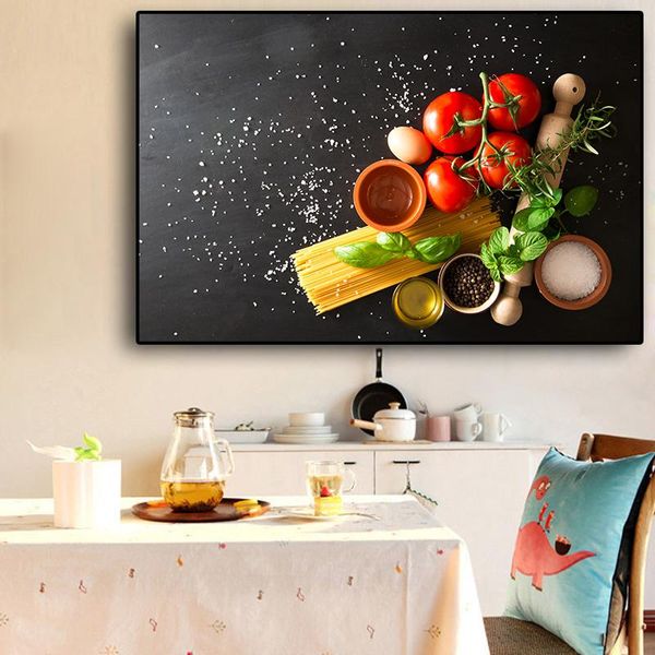 

овощи крупы специи кухня еды холст картина стены искусства картины картина стены искусства для гостиной home decor (без рамки
