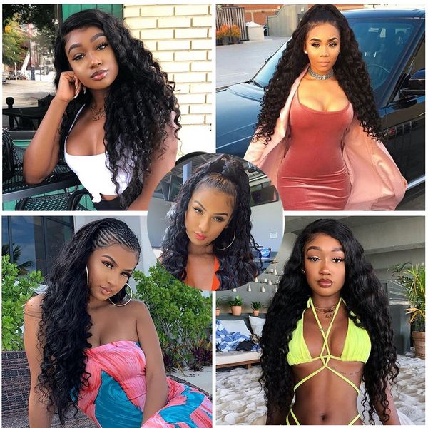2020 loose deep wave lace front human hair wig 13x4 lace frontal wig 150% pre plucked tuneful 100% brazilian remy hair lace wigs, Black;brown
2020 loose deep wave lace front human hair wig 13x4 lace frontal wig 150% pre plucked tuneful 100% brazilian remy hair lace wigs, Black;brown