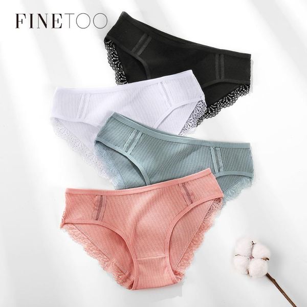 finetoo -xl women underpants cotton panties lace underwear fashion girls briefs female panty lady underwears lingerie 2020, Black;pink
finetoo -xl women underpants cotton panties lace underwear fashion girls briefs female panty lady underwears lingerie 2020, Black;pink