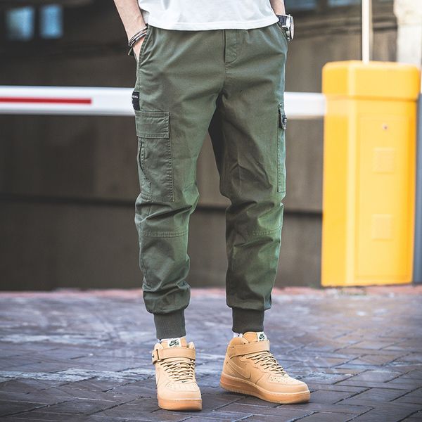 mensfour seasons new casual ankle-length trendy harem pants multi-bag overalls men, Black
mensfour seasons new casual ankle-length trendy harem pants multi-bag overalls men, Black