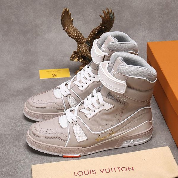 trainer sneaker boot men 's shoes plus size fashion breathable chunky sneakers lightweight lace -up high casual men boots manner s, Black
trainer sneaker boot men 's shoes plus size fashion breathable chunky sneakers lightweight lace -up high casual men boots manner s, Black