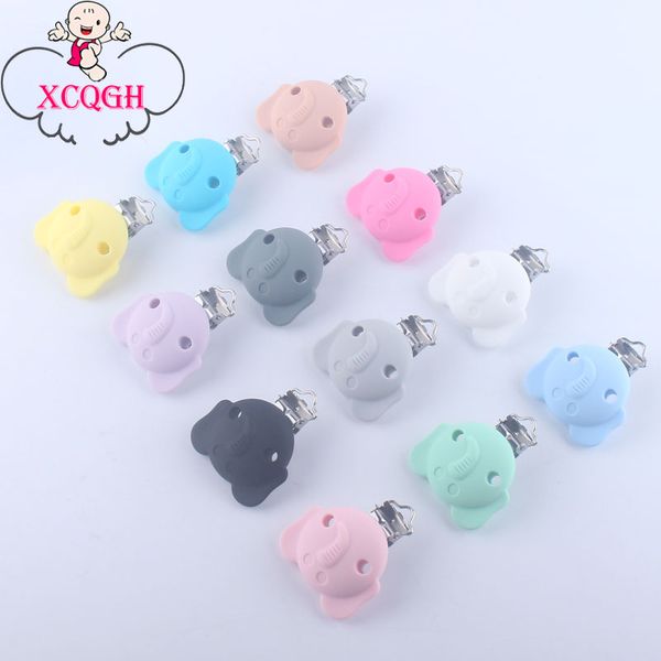 xcqgh 5pcs wholesale cartoon silicone elephant shape pacfier teething clips diy baby dummy chain nipple holder rodent nursing
xcqgh 5pcs wholesale cartoon silicone elephant shape pacfier teething clips diy baby dummy chain nipple holder rodent nursing