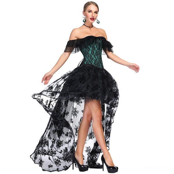 body shaping dancing evening split suit corset with skirt punk style gothic dance dress waist-tied evening dress, Black;brown
body shaping dancing evening split suit corset with skirt punk style gothic dance dress waist-tied evening dress, Black;brown