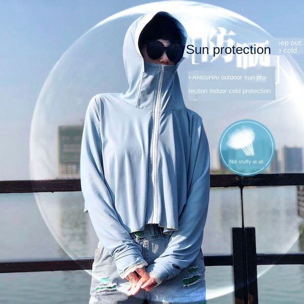 2y6cj initial words light autumn summer hooded loose face shawl clothes protection sunscreen shawl parent-child uv protection sunscreen clot, Blue;gray
2y6cj initial words light autumn summer hooded loose face shawl clothes protection sunscreen shawl parent-child uv protection sunscreen clot, Blue;gray