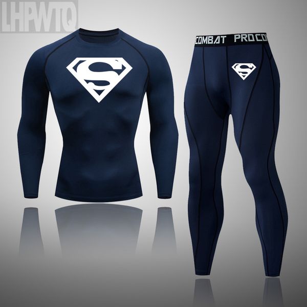 jogging compression set tactics gym t-shirt leggings thermal underwear suit sportswear fitness brand running suit, Black;blue
jogging compression set tactics gym t-shirt leggings thermal underwear suit sportswear fitness brand running suit, Black;blue
