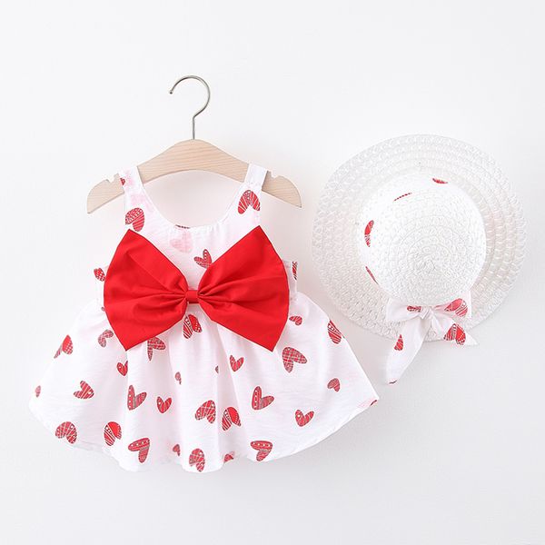 baby dress summer print heart girl dress bow hat 2 piece baby clothes set newborn infant toddler beach clothes, Red;yellow
baby dress summer print heart girl dress bow hat 2 piece baby clothes set newborn infant toddler beach clothes, Red;yellow