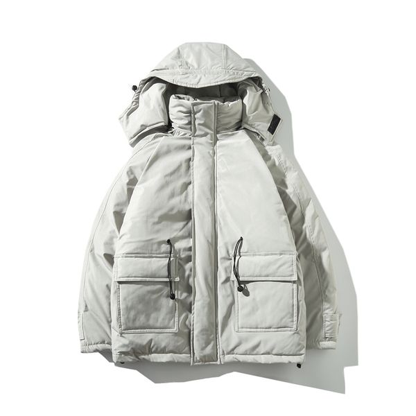 2020 new streetwear men thicken warm men parkas hooded coat zipper overcoat male hat detachable, Black
2020 new streetwear men thicken warm men parkas hooded coat zipper overcoat male hat detachable, Black