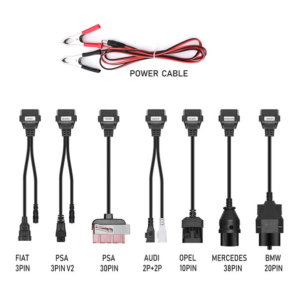 8pcs obd2 adapter cables vci obdii car diagnostic interface tool diagnosis car cable tcs pro plus vd ds150e
8pcs obd2 adapter cables vci obdii car diagnostic interface tool diagnosis car cable tcs pro plus vd ds150e