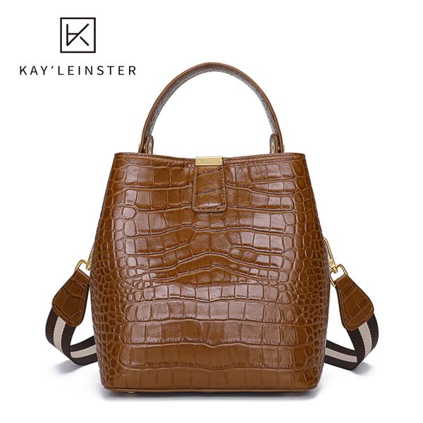 2020 new genuine leather female bag crocodile pattern bucket bags women casual handbag luxury design messenger shoulder bags
2020 new genuine leather female bag crocodile pattern bucket bags women casual handbag luxury design messenger shoulder bags