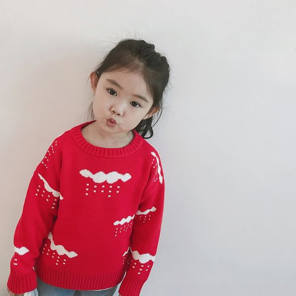 children's sweater round collar base shirt ins pure cotton korean cartoon raindrop baby pullover sweater pullover, Blue
children's sweater round collar base shirt ins pure cotton korean cartoon raindrop baby pullover sweater pullover, Blue