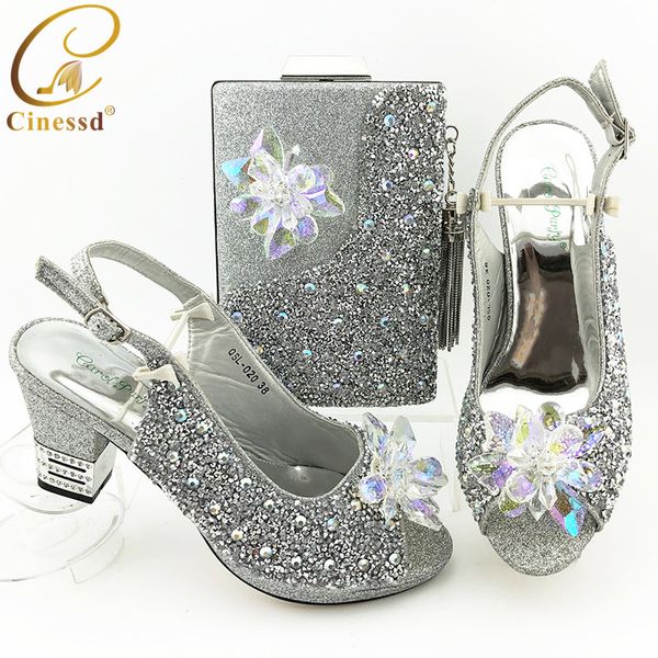 silver color african designer shoes and bag set to match designer luxury shoes women 2020 nigerian party pumps, Black
silver color african designer shoes and bag set to match designer luxury shoes women 2020 nigerian party pumps, Black
