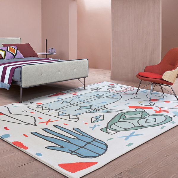 carpets post modern pattern abstract scrawl art area rug for children room, ins home decoration bedside carpet 1.8cm thickness
carpets post modern pattern abstract scrawl art area rug for children room, ins home decoration bedside carpet 1.8cm thickness
