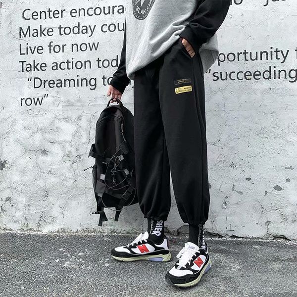 ins men ankle banded hip hop pants male tide function tactic paratroopers overalls youth leisure fashion casual trousers joggers, Black
ins men ankle banded hip hop pants male tide function tactic paratroopers overalls youth leisure fashion casual trousers joggers, Black