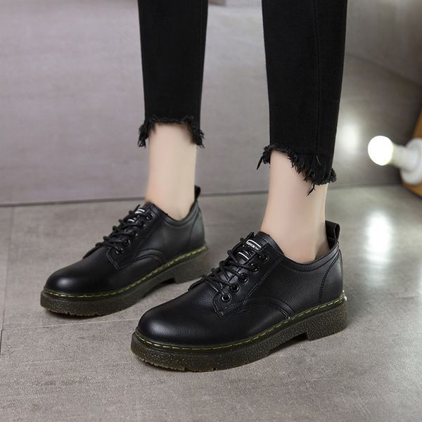 new oxford shoes woman autumn lace up leather oxfords square low heels casual shoes men women retro brogues plus size, Black
new oxford shoes woman autumn lace up leather oxfords square low heels casual shoes men women retro brogues plus size, Black
