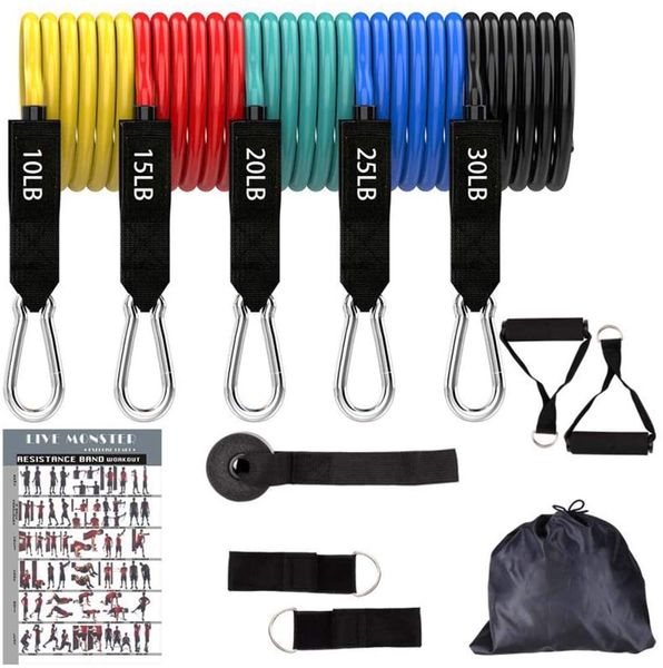 resistance bands set-workout bands,exercise bands with door anchor, handles and ankle straps for home workout gym fitness, physical therapy
resistance bands set-workout bands,exercise bands with door anchor, handles and ankle straps for home workout gym fitness, physical therapy