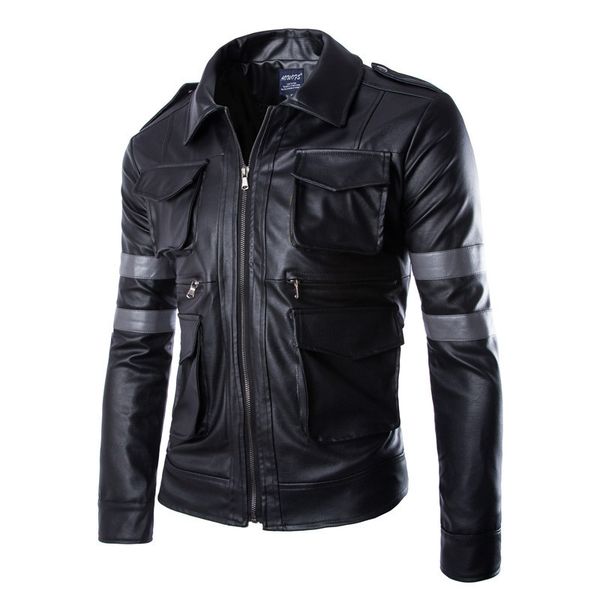 xmy3dwx 2020 men's boutique autumn high-grade leather jackets / male slim fit lapels leather coats / men of high jackets, Black
xmy3dwx 2020 men's boutique autumn high-grade leather jackets / male slim fit lapels leather coats / men of high jackets, Black
