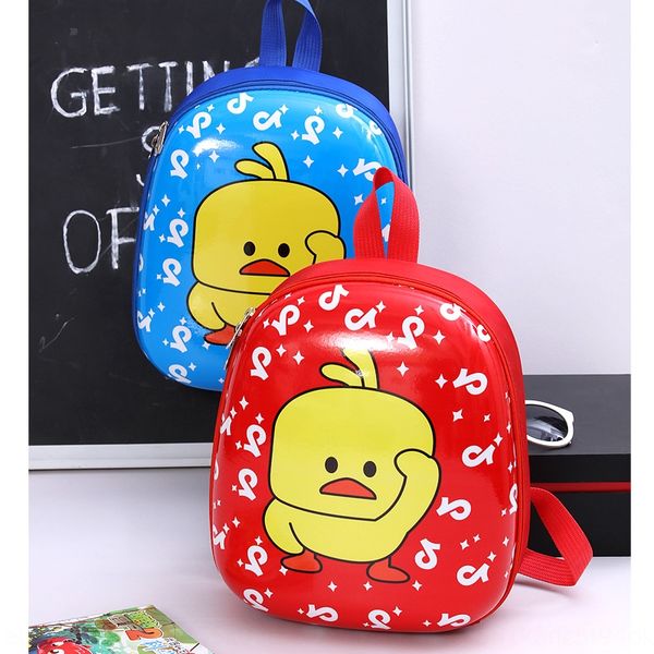 kindergarten boy girl baby 1-3 years old cute bag backpack cartoon duckling backpack eggshell bag children's schoolbag 
kindergarten boy girl baby 1-3 years old cute bag backpack cartoon duckling backpack eggshell bag children's schoolbag