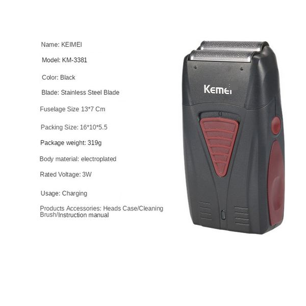 2016 kemei 3381 baber double edged 4d reciprocating shaver multifunctional powerful usb rechargeable trimmer mens styling tool kemei 3381 zi
2016 kemei 3381 baber double edged 4d reciprocating shaver multifunctional powerful usb rechargeable trimmer mens styling tool kemei 3381 zi