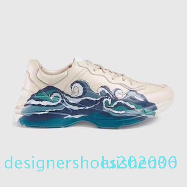 men rhyton casual shoes dad sneaker paris fashion luxury designer women shoe platform sports strawberry wave mouth tiger web print d06, Black
men rhyton casual shoes dad sneaker paris fashion luxury designer women shoe platform sports strawberry wave mouth tiger web print d06, Black