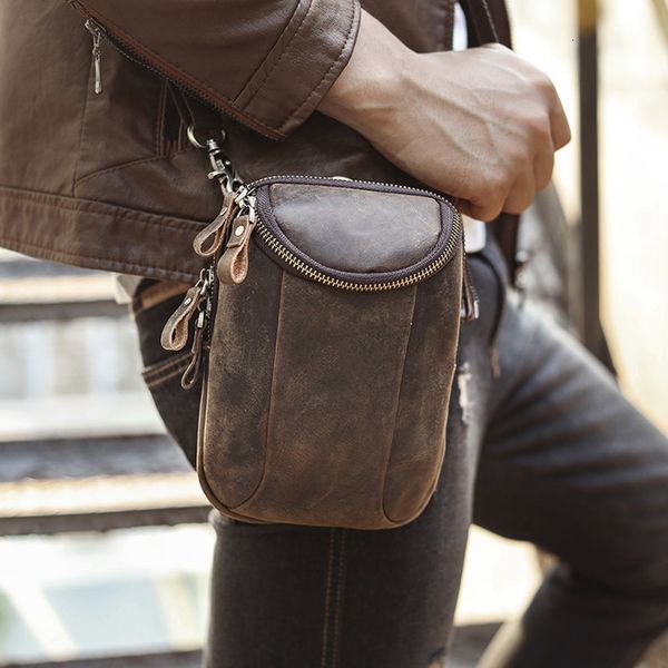 fashion men leather multifunction shoulder mochila bag design cigarette travel pouch hook fanny belt waist bag pack 611-25-d
fashion men leather multifunction shoulder mochila bag design cigarette travel pouch hook fanny belt waist bag pack 611-25-d
