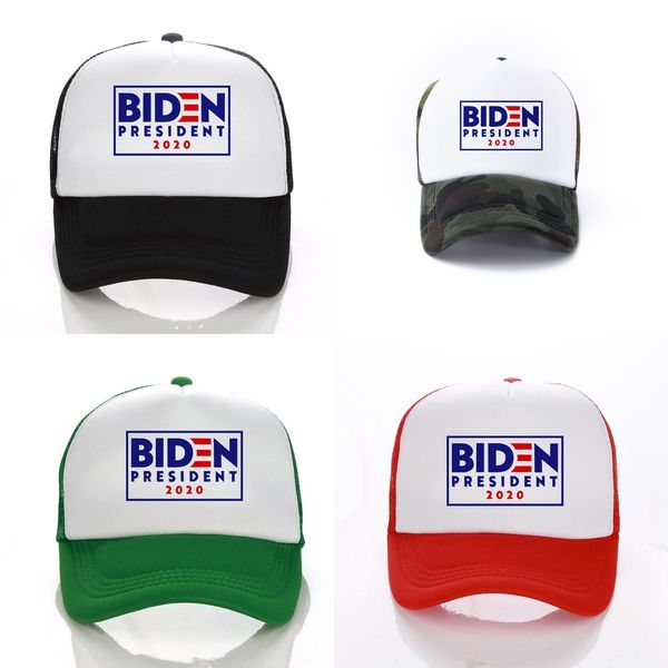 gcumi letter joe biden baseball hat american election adjustable net baseball hats outdoor party printed president 2020 new hats, Blue;gray