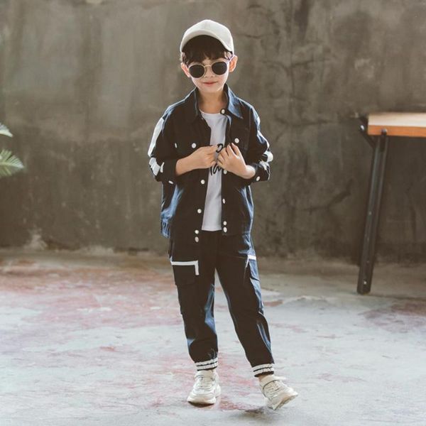 teen boys clothing striped jacket & pants boys clothing set cargo pants costume for boy autumn casual children's clothes for boy, White
teen boys clothing striped jacket & pants boys clothing set cargo pants costume for boy autumn casual children's clothes for boy, White