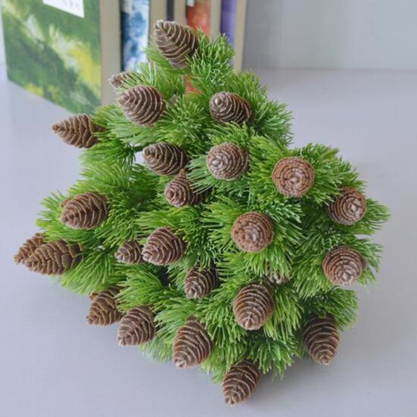 artificial plastic pine 7 branches pine nuts cones fake plants tree for christmas party decoration faux grass xmas home decor
artificial plastic pine 7 branches pine nuts cones fake plants tree for christmas party decoration faux grass xmas home decor