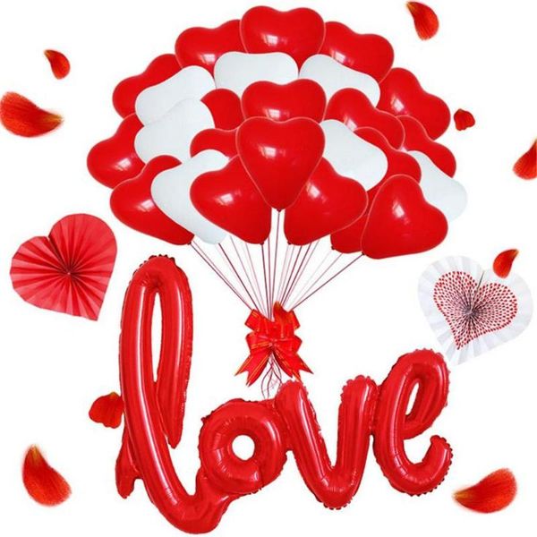 letter balloons 12 inch party decoration set pink heart-shaped latex balloons paper fan valentine set
letter balloons 12 inch party decoration set pink heart-shaped latex balloons paper fan valentine set