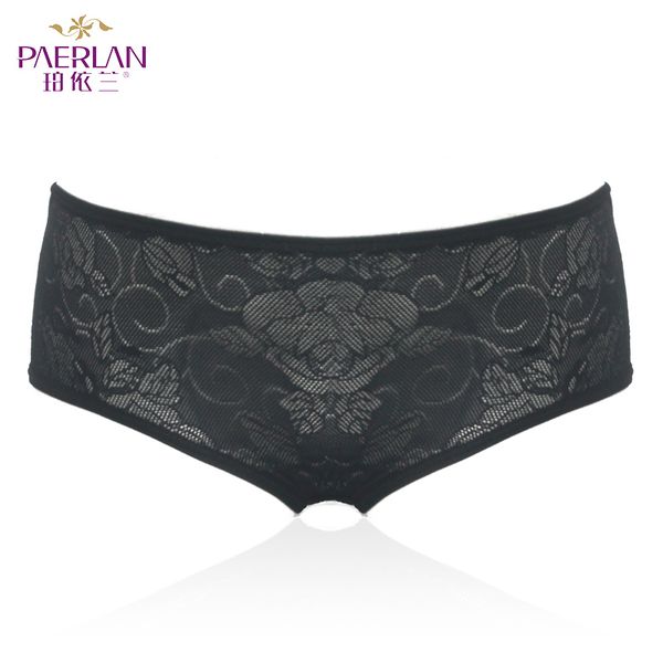 paerlan floral lace edge seamless women pantie cotton venting briefs lycra low - rise health and comfort breathable, Black;pink
paerlan floral lace edge seamless women pantie cotton venting briefs lycra low - rise health and comfort breathable, Black;pink