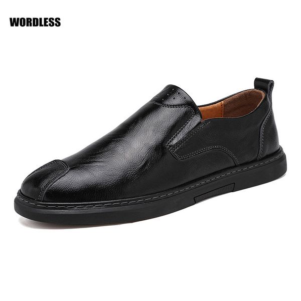genuine leather men casual shoes loafers flats moccasins breathable slip on lazy driving shoes 2020 zapatos hombre, Black
genuine leather men casual shoes loafers flats moccasins breathable slip on lazy driving shoes 2020 zapatos hombre, Black