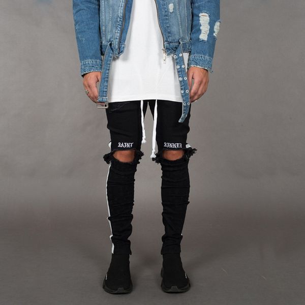 kenntrice 2020 stretch pants slim fit jeans men casual biker denim ripped jeans male street hip hop trouser skinny black pants, Blue
kenntrice 2020 stretch pants slim fit jeans men casual biker denim ripped jeans male street hip hop trouser skinny black pants, Blue