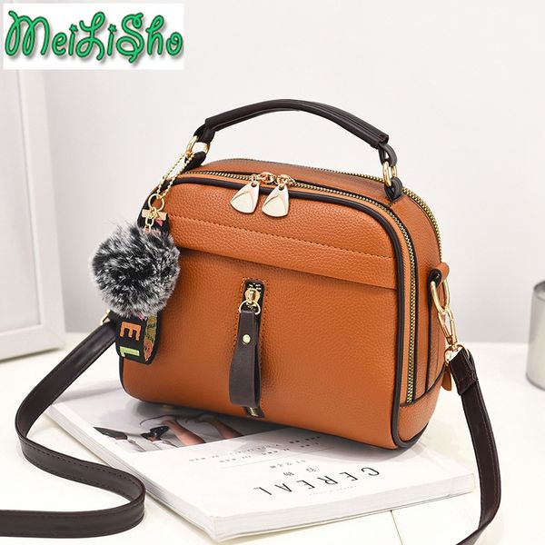 women handbag pu leather messenger bags female fashion women's shoulder bag hairball female ladies handbags crossbody bag
women handbag pu leather messenger bags female fashion women's shoulder bag hairball female ladies handbags crossbody bag