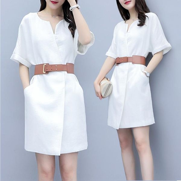 ufbff french niche fashion simple socialite temperament summer white slimming v-neck cotton and linen dress cotton and linen dress straight, Black;gray
ufbff french niche fashion simple socialite temperament summer white slimming v-neck cotton and linen dress cotton and linen dress straight, Black;gray