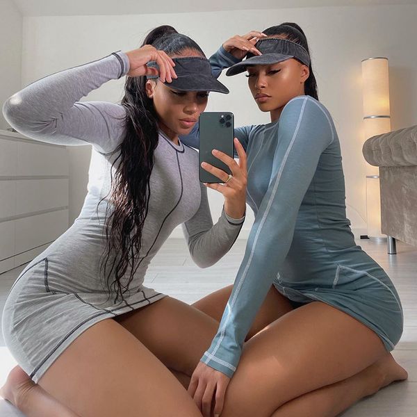 2020 новый дамы высокого качества платье sexy тонкий мода solid color простой wild с длинным рукавом мини сумка hip reverse тонкий платье, Black;gray
2020 новый дамы высокого качества платье sexy тонкий мода solid color простой wild с длинным рукавом мини сумка hip reverse тонкий платье, Black;gray