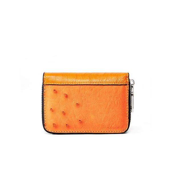 high-end leather coin purse ladies design ostrich leather card bag female short paragraph fashion multi card orange clutch bag lucky bag 153
high-end leather coin purse ladies design ostrich leather card bag female short paragraph fashion multi card orange clutch bag lucky bag 153