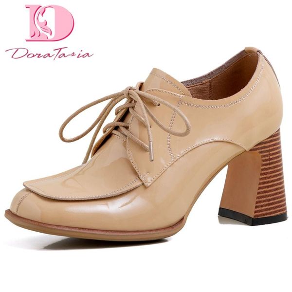 doratasia big size 43 genuine leather hoof high heels office ladies shoes women natural skin cow leather pumps, Black
doratasia big size 43 genuine leather hoof high heels office ladies shoes women natural skin cow leather pumps, Black