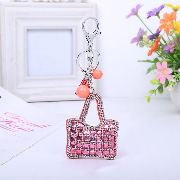 keychains 2021 fashion crystal women key chain leather tassel rhinestone bag pendant rings holder wholesale, Silver
keychains 2021 fashion crystal women key chain leather tassel rhinestone bag pendant rings holder wholesale, Silver