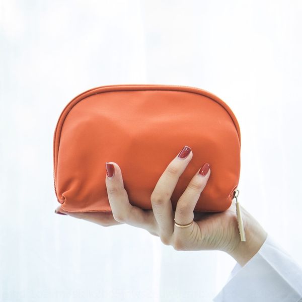 carry-on mini makeup storage cosmetic shell women's small shell cute storage bag korean waterproof solid color half-month bag, White
carry-on mini makeup storage cosmetic shell women's small shell cute storage bag korean waterproof solid color half-month bag, White
