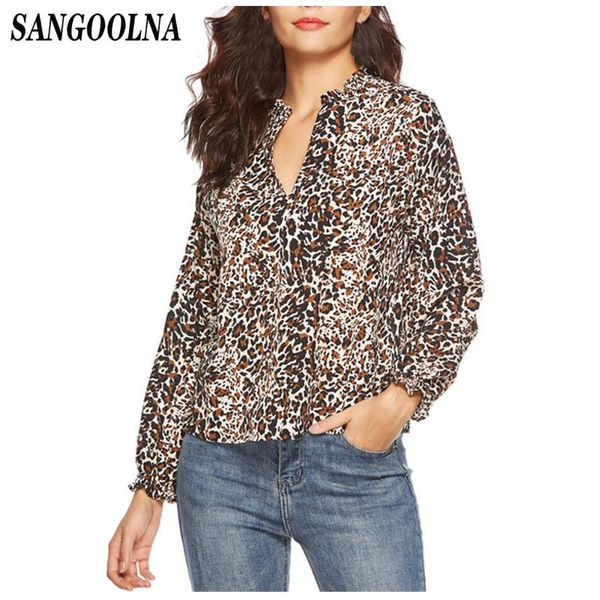 2020 leopard stitching blouse womens clothing autumn v-neck long sleeve shirts casual loose vintage blusas xl, White
2020 leopard stitching blouse womens clothing autumn v-neck long sleeve shirts casual loose vintage blusas xl, White