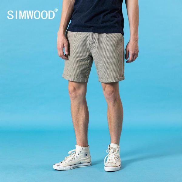 simwood 2020 summer new italian style shorts men vintage vertical striped garment dyed plus size 100% cotton shorts sj130255, White;black
simwood 2020 summer new italian style shorts men vintage vertical striped garment dyed plus size 100% cotton shorts sj130255, White;black