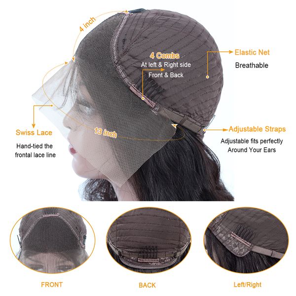 LS Water Wave lace fronatal Human Hair Wigs Lace Front Human Hair Wig With Baby Hair, Black
LS Water Wave lace fronatal Human Hair Wigs Lace Front Human Hair Wig With Baby Hair, Black