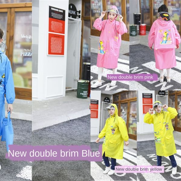 87dgp raincoat bag cloak cloak boys with schoolbag girls double thickened primary school children kindergarten poncho waterproof big childre, Red;brown
87dgp raincoat bag cloak cloak boys with schoolbag girls double thickened primary school children kindergarten poncho waterproof big childre, Red;brown