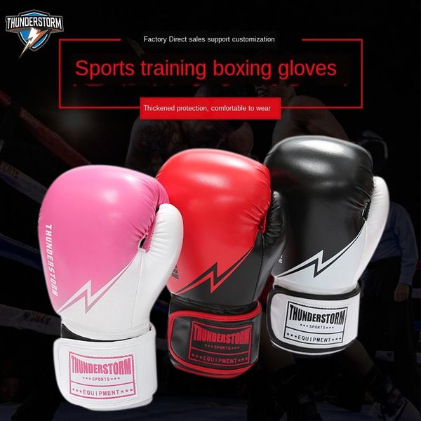 new thunderstorm sanda boxing thai and boxing training gloves pu leather sports thickened gloves
new thunderstorm sanda boxing thai and boxing training gloves pu leather sports thickened gloves
