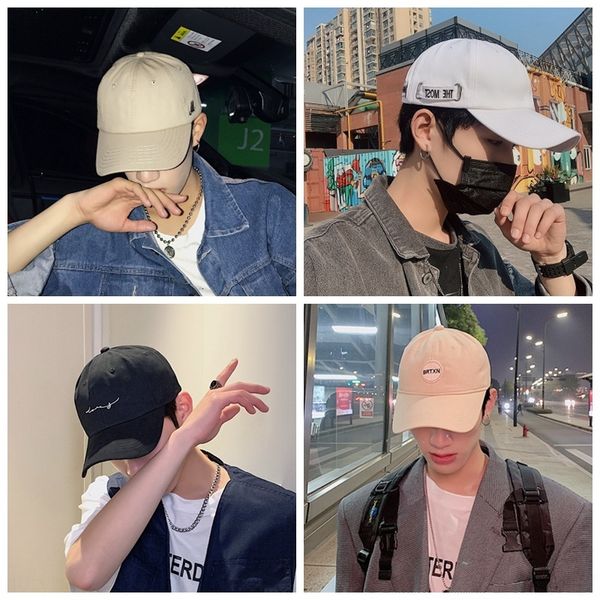 hat men' baseball tide brand autumn cap korean style all-match casual women' black soft ins tide man baseball cap, Blue;gray
hat men' baseball tide brand autumn cap korean style all-match casual women' black soft ins tide man baseball cap, Blue;gray