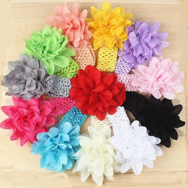 new baby hair band floral headdress baby knitted headdress children's polyester large mesh hair band 12 colors, Slivery;white
new baby hair band floral headdress baby knitted headdress children's polyester large mesh hair band 12 colors, Slivery;white