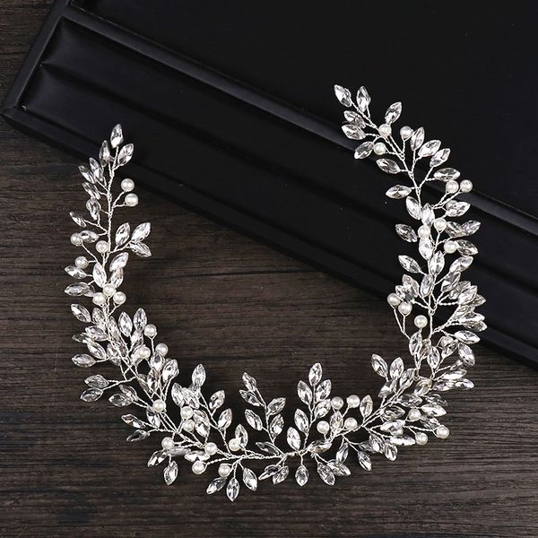 rhinestone headbands for women ornaments wedding hair band bridal pearl crystal accessories tiaras head jewelry mx200727, White;golden
rhinestone headbands for women ornaments wedding hair band bridal pearl crystal accessories tiaras head jewelry mx200727, White;golden